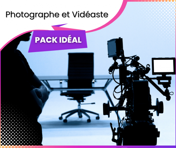 Pack Photographe et Vidéaste