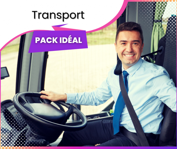 Pack Transport, VTC, Chauffeur, Livraison, Logistique